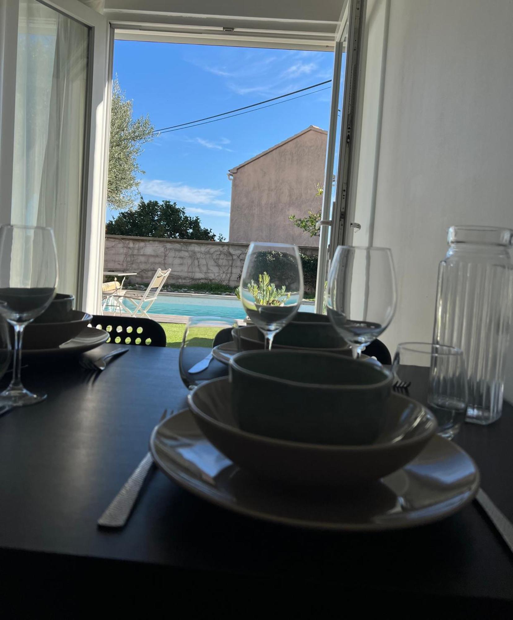 Appartement L'Arancetu Vue Mer Avec Piscine Biguglia  Eksteriør billede